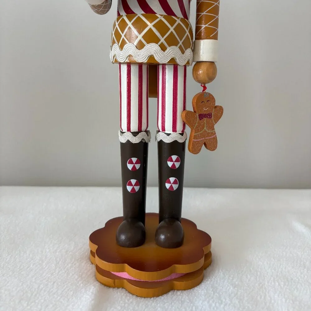 Sweets Themed Holiday Nutcrackers - Set of 2